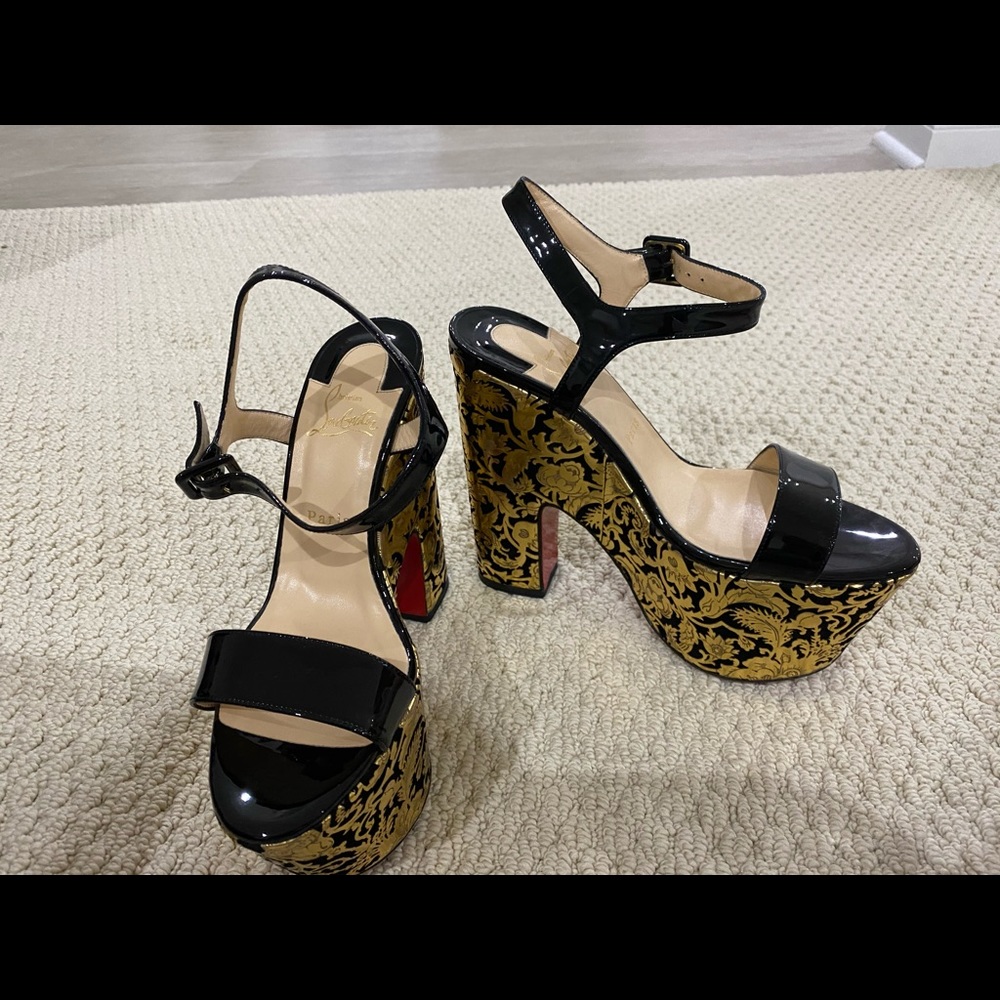 Christian louboutin platforms